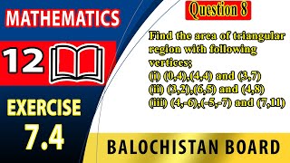 12th Math Exercise 74 Question 8  Concurrent line and condition of concurrency  maths class 12 [upl. by Aneela]