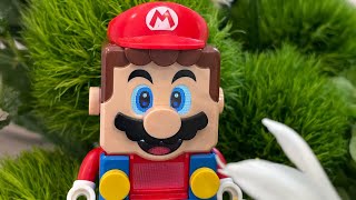 Interactive Amazing Lego Mario At Paris [upl. by Ahsilahs]