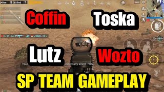 BEST SQUAD wCoffinToskaWoztoLutz  Pubg Mobile [upl. by Irrok]