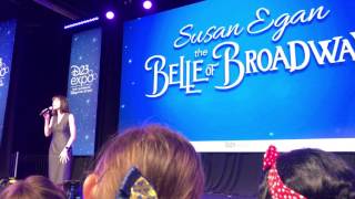 Susan Egan the BELLE of BROADWAY Beauty and the Beast D23 Expo [upl. by Kling]