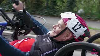 1 Tappa Giro HandBike 2023  GRANDE PARTENZA MERANO [upl. by Melany498]