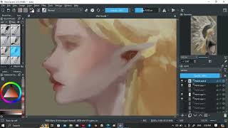 speedpaint  artwork made in krita [upl. by Ytissac133]