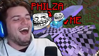 Sneegsnag and Philza TROLL on the Origins SMP [upl. by Alleon]