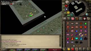 OSRS Elite Clue Step  Dig under Razalors toad batta  USING SLAYER RING [upl. by Aicenet]