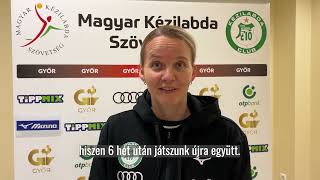 KampH női kézilabda liga 21 forduló NEKA beharangozó  Sandra Toft [upl. by Azile331]