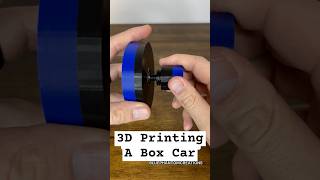 3D Printing A Box Car Shorts [upl. by Durrace]