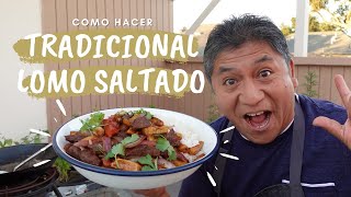 TRADICIONAL LOMO SALTADO [upl. by Ecnaled]