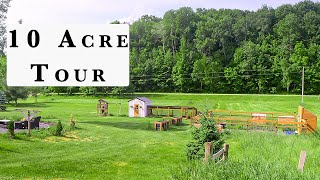 From City Life to SelfSufficiency A Homestead Tour [upl. by Anaujait]