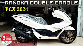 PCX 2024 TERBARU WARNA PUTIH GLOSSY  GARANSI RANGKA 5 TAHUN [upl. by Kelwin973]