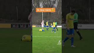 Hij is bang voor jou😂 voetbal grappig fyp foryourpage viral viralvideo satisfyingvideo [upl. by Osnola]