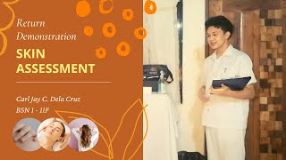 Skin Hair and Nails Assessment  Return Demonstration [upl. by Melina]