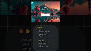 Creating a Login Page with HTML CSS and JS 🤩 [upl. by Ynobe]