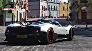 Pagani Zonda Cinque Roadster Insane Sound Gameplay  Forza Horizon 5 [upl. by Tamberg610]