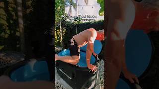 GOLF DAD TRIES ICEBATHING FOR THE FIRST TIME 🥶🏌️‍♂️ [upl. by Gilford826]