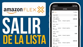 ✅Como SALIR De LISTA DE ESPERA En AMAZON FLEX Guía Definitiva [upl. by Trebla]