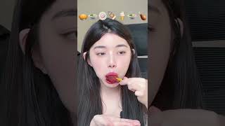 Mukbang with Quynh Truong 🥧🍥🍜🍢🍦🍲🍗mukbang trending shorts food viral [upl. by Ellenaej]