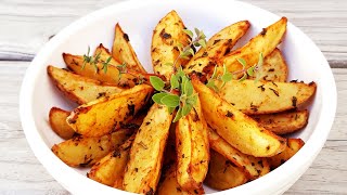 Oven roasted potatoes recipewith fresh culinary herbs [upl. by Tersina]