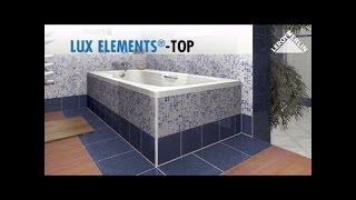 Monter un tablier de baignoire LUX ELEMENTS [upl. by Wilscam]