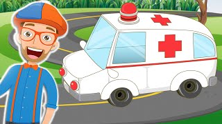 Blippi explora un Ambulancia [upl. by Bonita]