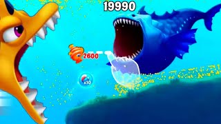 Fishdom Ads Mini Games Hungry Fish  New update 192 level Trailer video [upl. by Levy]