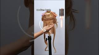 Round Brush Sizes Tips for Creating Tight Curls Loose Waves and Bounce Curls [upl. by Enoed305]