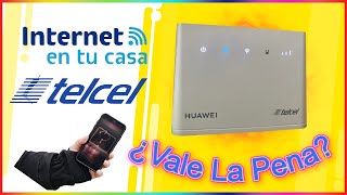 ¿Vale la pena el internet en casa telcel Unboxing y primeras impresiones [upl. by Ashly]