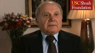 Auschwitz II Birkenau Sonderkommando Testimony Clips  USC Shoah Foundation [upl. by Nava]