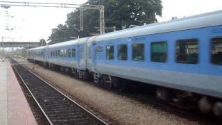 SBC  MAS SHATABDI EXPRESS WITH AJJ WAP 1 22001 [upl. by Ataliah521]