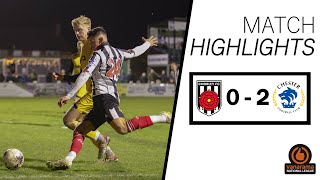 HIGHLIGHTS  Chorley 02 Chester FC [upl. by Eremihc]