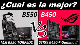 Asus ROG Strix B450F GAMING 2 VS MSI B550 Torpedo 🆚🆚 [upl. by Ramsay809]