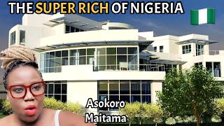 The SUPER RICH Nigerians Stay in Abuja Nigeria  Drive through Asokoro  Maitama  Wuse [upl. by Hola]