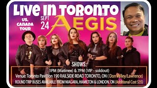 AEGIS LIVE IN TORONTO 2022  US CANADA TOUR [upl. by Harmaning920]