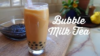 How to Make Bubble Boba Milk Tea [upl. by Nos92]