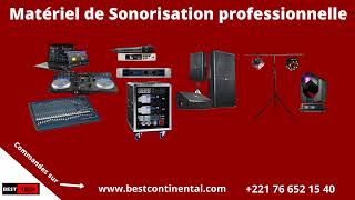 Matériel de sonorisation professionnelle [upl. by Suedama543]