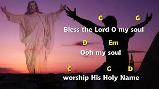 10000 REASONS LYRICS AND CHORDS Praise and Worship Time [upl. by Reldnahc]