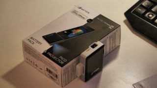 Обзор  Aiptek mobileCinema i20 [upl. by Tenn]