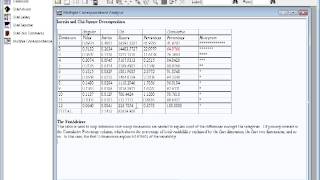 Multiple Correspondence Analysis MCA by Statgraphics [upl. by Egan]