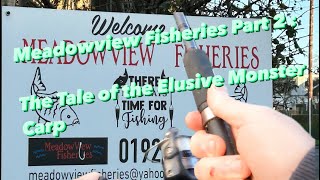 Meadowview Fisheries Part 2  The Tale of the Elusive Monster Carp [upl. by Noek]