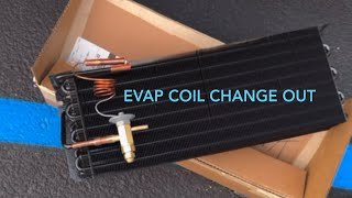 Traulsen Evaporator Change Out [upl. by Nevaj528]