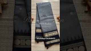 100 Pure amp Soft Kanchi Cotton Sarees with retta patta border and golden zari hand made buttas [upl. by Eidac]