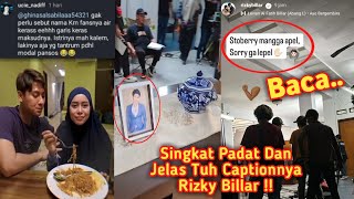 NIH BACA  SINGKAT amp JELAS CAPTION RIZKY BILLAR  MALAM INI ADA LESLAR DI ACARA TV [upl. by Schaumberger266]