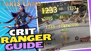 FULL Ranger Crit Guide  RotationInscribe Stone  Tarisland OUTDATED [upl. by Ennasor639]