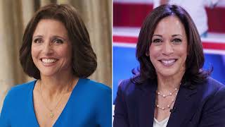 Julia Louis Dreyfus is delighted by Veep resurgence and knows Kamala Harris is too news [upl. by Lapo]