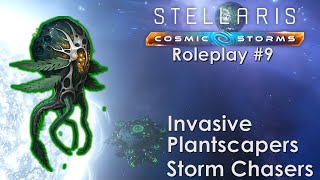 Soli Spore Cluster  Stellaris Cosmic Storms  Invasive Planetscapers Storm Chasers Game Play 9 [upl. by Perretta]