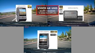 VIOFO A129 Pro  A139 Pro  A229 Pro 4K UHD Dash Camera Video Samples  New 2024 [upl. by Ahsan]