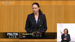 Elisabeth Heiß  Versagen des Vertrauens gegenüber der Bundesregierung  20112024 [upl. by Aerdnek]