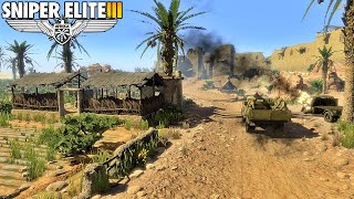 SNIPER ELITE 3  HEADSHOTS ONLY  Siwa Oasis  Part 5 [upl. by Silado]