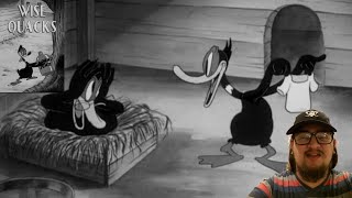 Looney Tunes Wise Quacks 1939  First Time Watching  Daffy has Children [upl. by Yslek]