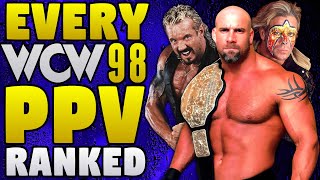 EVERY 1998 WCW PPV Ranked from WORST To BEST [upl. by Airamzul242]