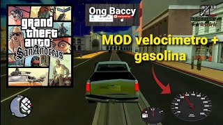 Como baixar e instalar velocímetro  gasolina no GTA San Andreas [upl. by Petronella]